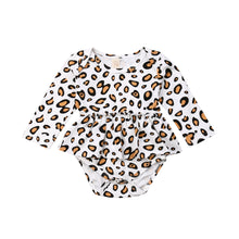 Load image into Gallery viewer, Leopard Romper