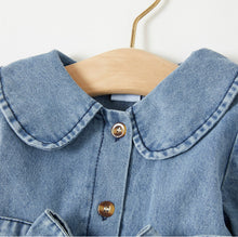 Load image into Gallery viewer, Gabrielle Distressed Denim Dress